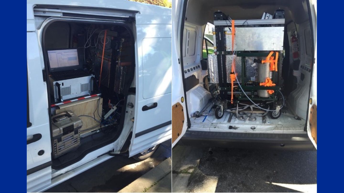 AROMA-VOC in 2016 used for field study. Photo by Pennell research group.